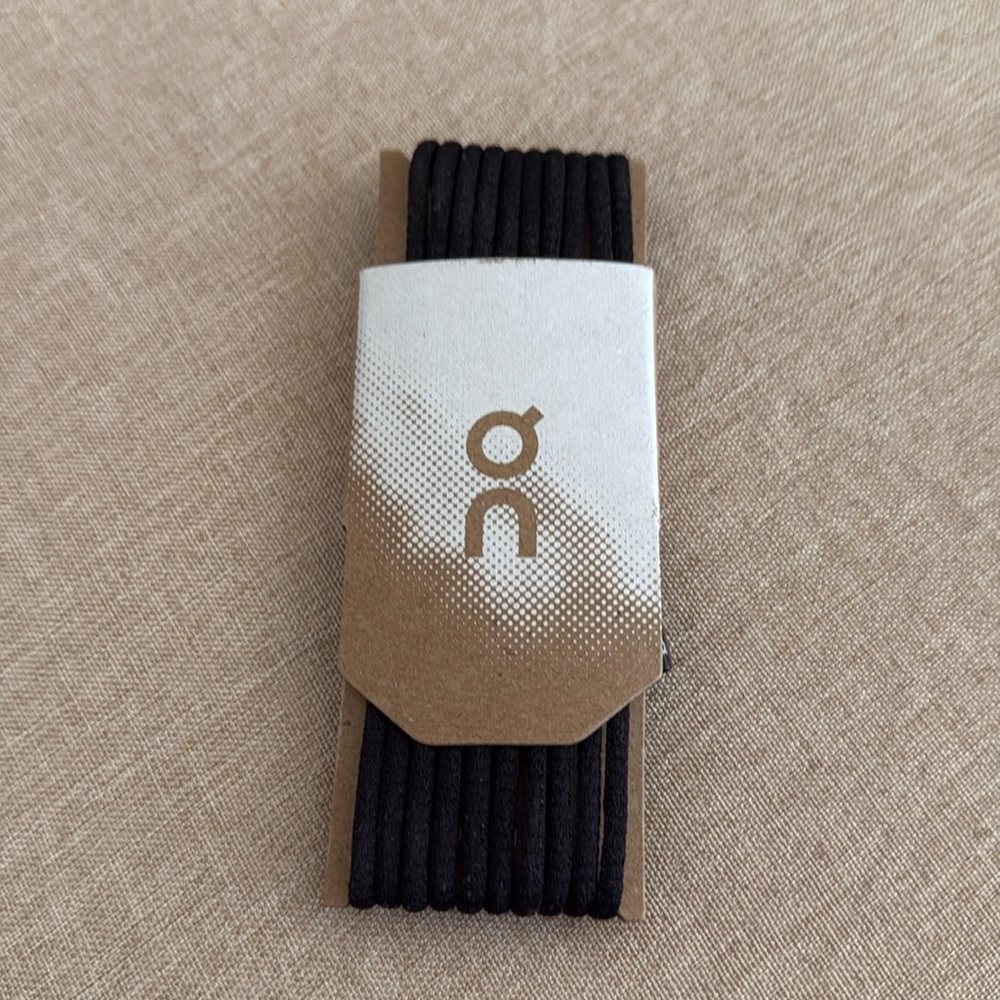 New On Running On Cloud Shoe Laces Black Cloud 5